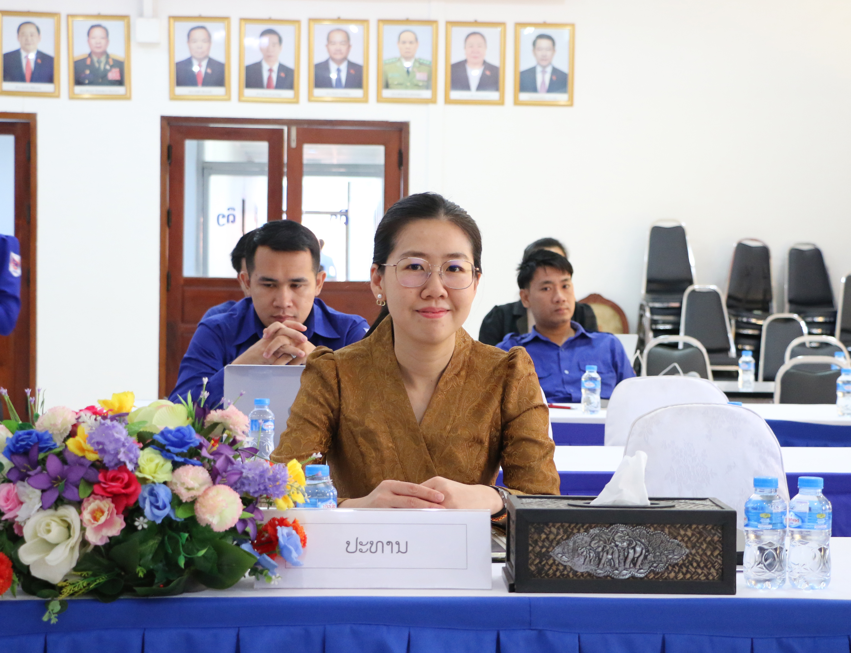 ພິທີເປີດຝຶກອົບຮົມການຂຽນບົດສະເໜີໂຄງການ ໃນຂອບການບໍລິຫານ ແລະ ບໍລິການລັດດິຈິຕອນ  ໃຫ້ແກ່ ພະນັກງານ ພາຍໃນກະຊວງ ຕສ ໃນວັນທີ 25 ຕຸລາ 2023 